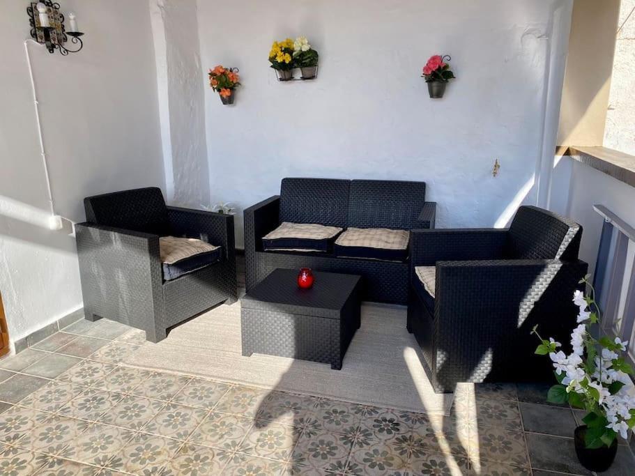 Villa Sol Casa Con Cueva Privada Y Vistas A La Iglesia 雷克纳 外观 照片