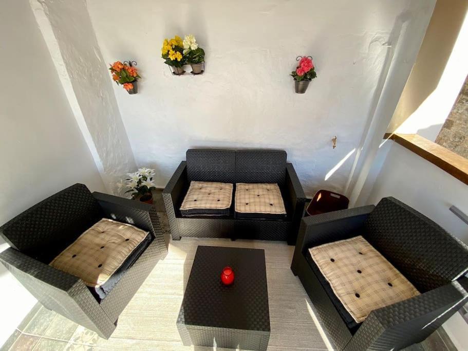 Villa Sol Casa Con Cueva Privada Y Vistas A La Iglesia 雷克纳 外观 照片